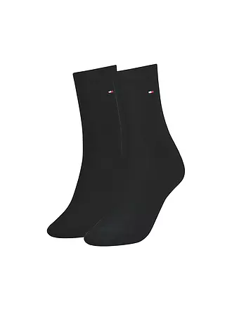 TOMMY HILFIGER | Socken 2er-Pkg jeans | schwarz