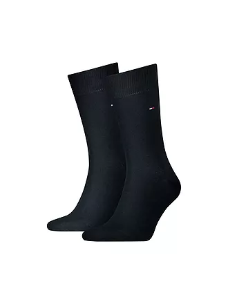 TOMMY HILFIGER | Socken 2er-Pkg. anthracite mela | blau