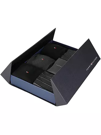 TOMMY HILFIGER | Socken Geschenkbox 5er Pkg black | 