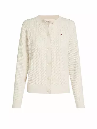 TOMMY HILFIGER | Strickjacke | creme