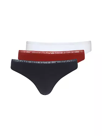 TOMMY HILFIGER | String 3-er Pkg. multi | schwarz