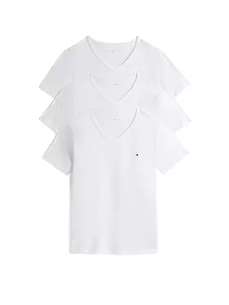 TOMMY HILFIGER | T-Shirt 3er Pkg. | weiss