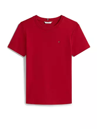 TOMMY HILFIGER | T-Shirt | dunkelrot