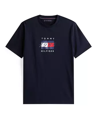 TOMMY HILFIGER | T-Shirt | schwarz