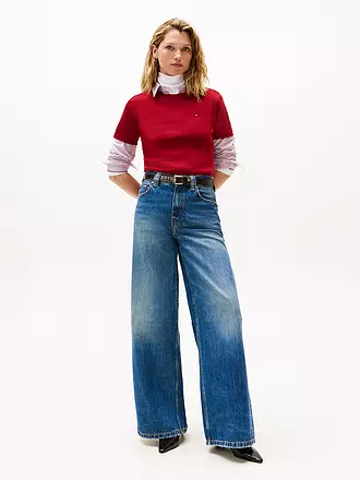 TOMMY HILFIGER | T-Shirt | dunkelrot