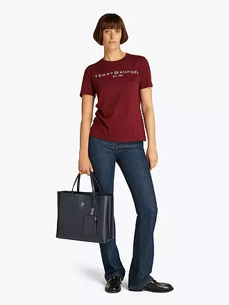 TOMMY HILFIGER | Tasche - Shopper TH DISTINCT | dunkelblau