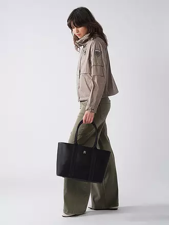 TOMMY HILFIGER | Tasche - Tote Bag TH LOGOTAPE | schwarz
