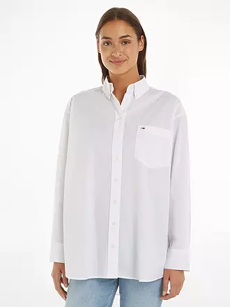 TOMMY JEANS | Bluse | weiss