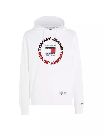 TOMMY JEANS | Kapuzensweater - Hoodie | weiss