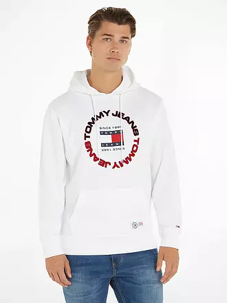 TOMMY JEANS | Kapuzensweater - Hoodie | weiss