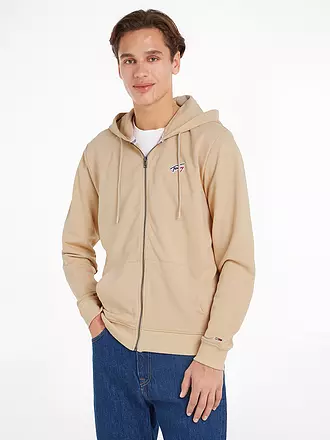 TOMMY JEANS | Kapuzensweatjacke | beige