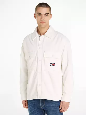 TOMMY JEANS | Overshirt | weiss