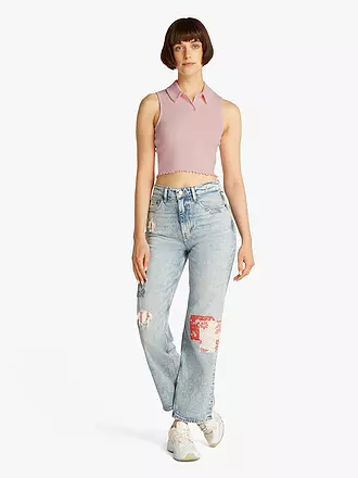 TOMMY JEANS | Poloshirt | rosa