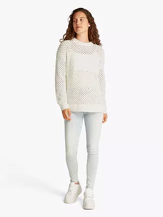 TOMMY JEANS | Pullover | weiss