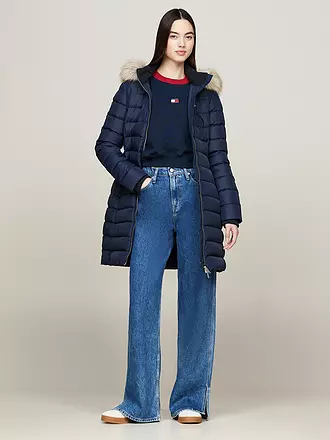 TOMMY JEANS | Steppmantel | dunkelblau