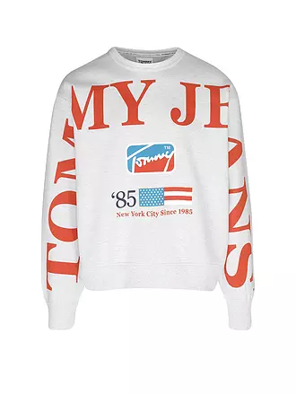 TOMMY JEANS | Sweatshirt | grau