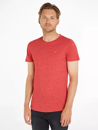 TOMMY JEANS | T-Shirt Slim Fit JASPER | rot