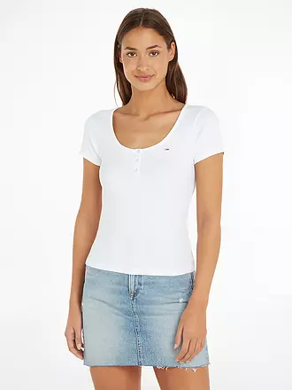 TOMMY JEANS | T-Shirt | weiss