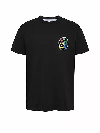 TOMMY JEANS | T-Shirt | schwarz