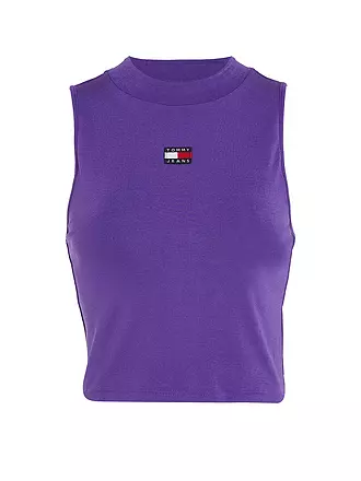 TOMMY JEANS | Top Cropped Fit | lila