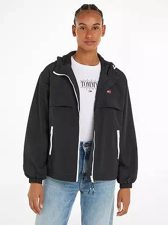 TOMMY JEANS | Windbreaker | schwarz