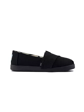 TOMS | Mädchen Espadrilles ALPARGATA CLASSIC | schwarz