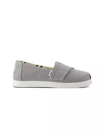 TOMS | Mädchen Espadrilles ALPARGATA CLASSIC | hellgrau
