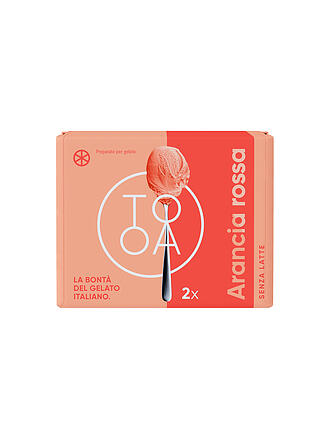 TOOA | Blutorangeneis Vegan 2 x 2 Stk. | koralle