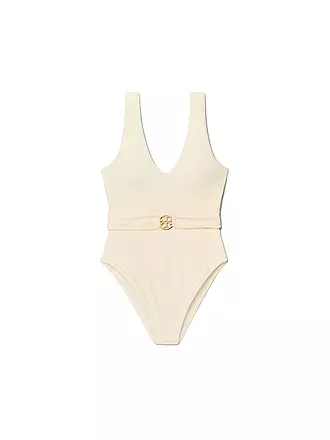 TORY BURCH | Badeanzug MILLER | creme