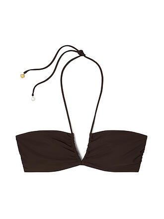 TORY BURCH | Bandeau Bikinioberteil | dunkelrot