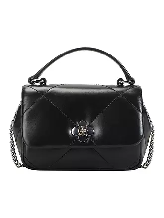 TORY BURCH | Geldbörse MICRO CHAIN WALLET | schwarz