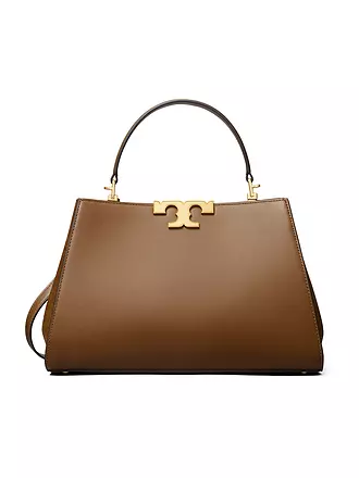 TORY BURCH | Ledertasche - Henkeltasche ELEANOR | dunkelgrün