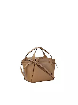 TORY BURCH | Ledertasche - Henkeltasche ROMY | beige
