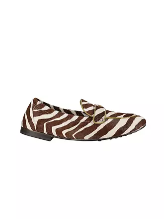 TORY BURCH | Loafer | braun