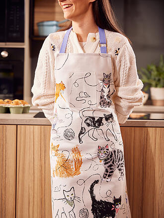 ULSTER WEAVERS | Schürze Kitty Cats | bunt