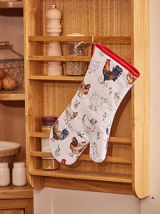 ULSTER WEAVERS | Topfhandschuh Bee Keeper | dunkelrot