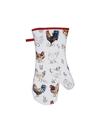 ULSTER WEAVERS | Topfhandschuh Butterfly | dunkelrot