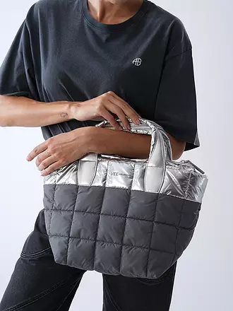 VEE COLLECTIVE | Tasche - Shopper PORTER TOTE Small | silber