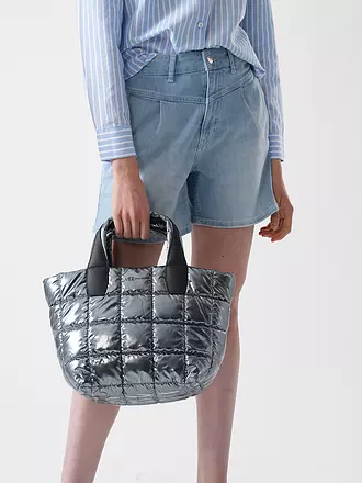 VEE COLLECTIVE | Tasche - Shopper PORTER TOTE Small | silber