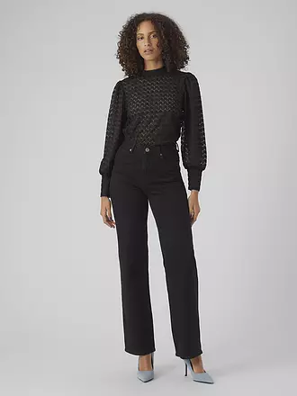 VERO MODA | Bluse VMBECCA | dunkelrot