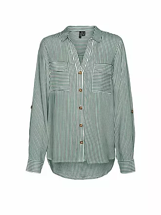 VERO MODA | Bluse langarm VMBUMPY | grau