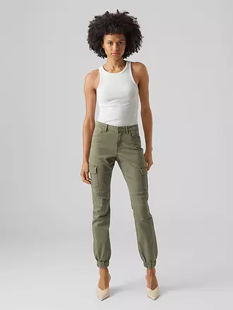 VERO MODA | Cargohose VMIVY | grün