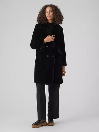 VERO MODA | Mantel in Felloptik VMSONJAELLY | creme