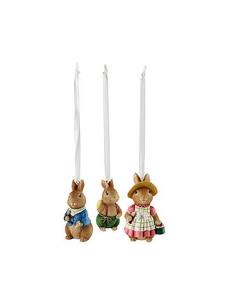 VILLEROY & BOCH | Hasenanhänger 3er Set Spring Fantasy | bunt