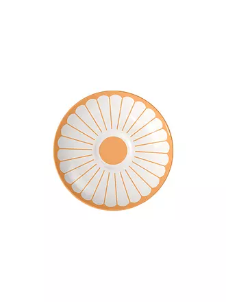 VILLEROY & BOCH | Kaffee Untertasse 14cm FLEUR BLEU | orange