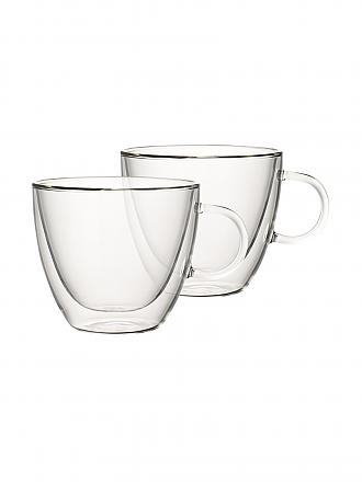 VILLEROY & BOCH | Tassen 2er Set ARTESANO - Hot Beverages L  0,42l | transparent