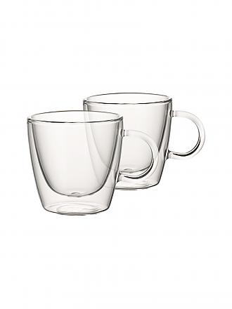 VILLEROY & BOCH | Tassen 2er Set ARTESANO - Hot Beverages M  0,22l | transparent