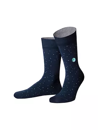VON JUNGFELD | Socken ASTRONAUT black | blau