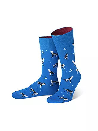 VON JUNGFELD | Socken THEO dunkelblau | blau