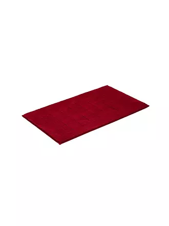 VOSSEN | Badeteppich EXCLUSIVE 60x100cm Pepplestone | rot